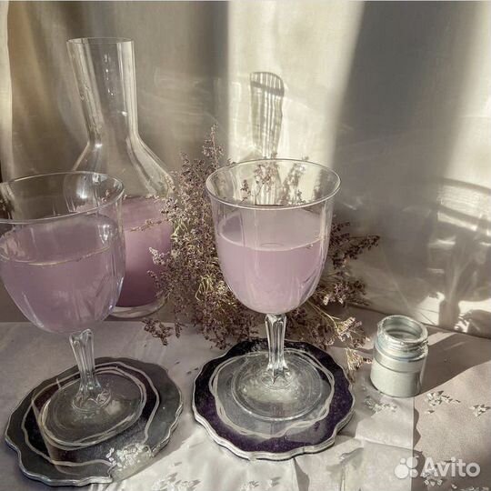 Бокалы пара для шампанского для вина