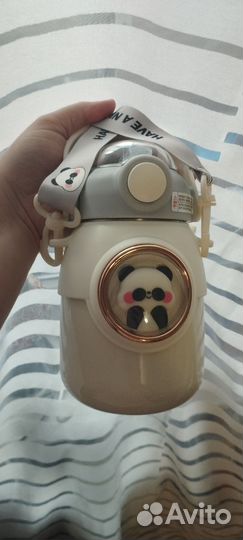 Термос с трубочкой