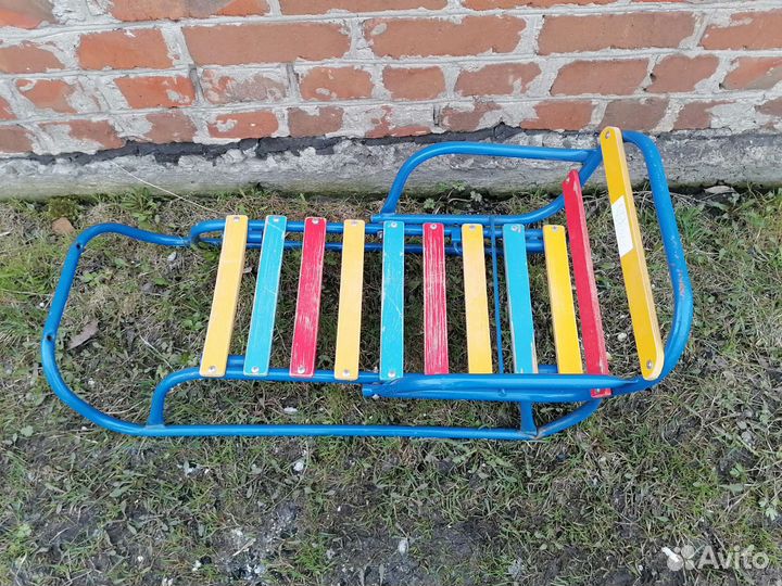 Детские зимние санки