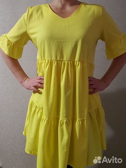 Платье домашнее для беременных 46р