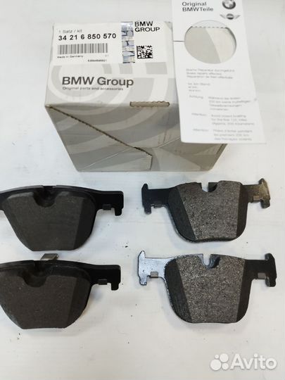 Колодки тормозные BMW 3 (F30/F31) 11- 2.0-3.0 задн