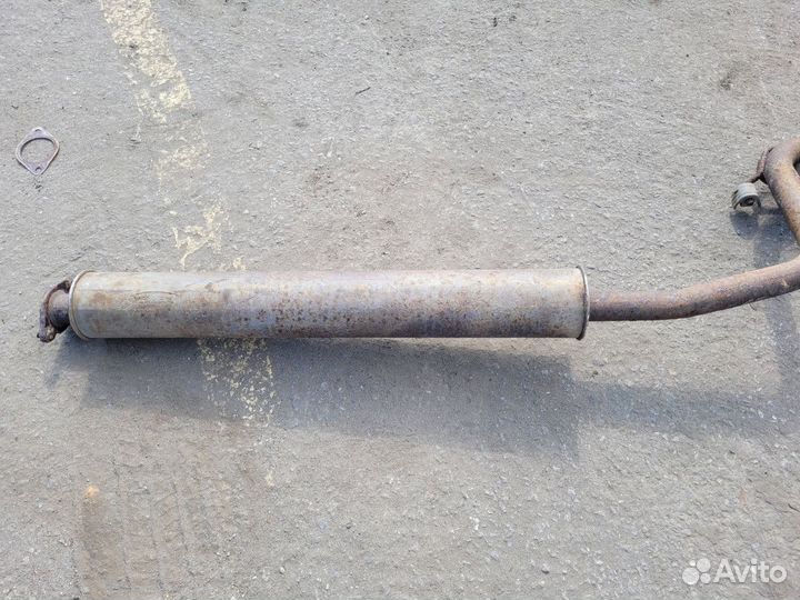 Глушитель на Ford Focus 2 1.6