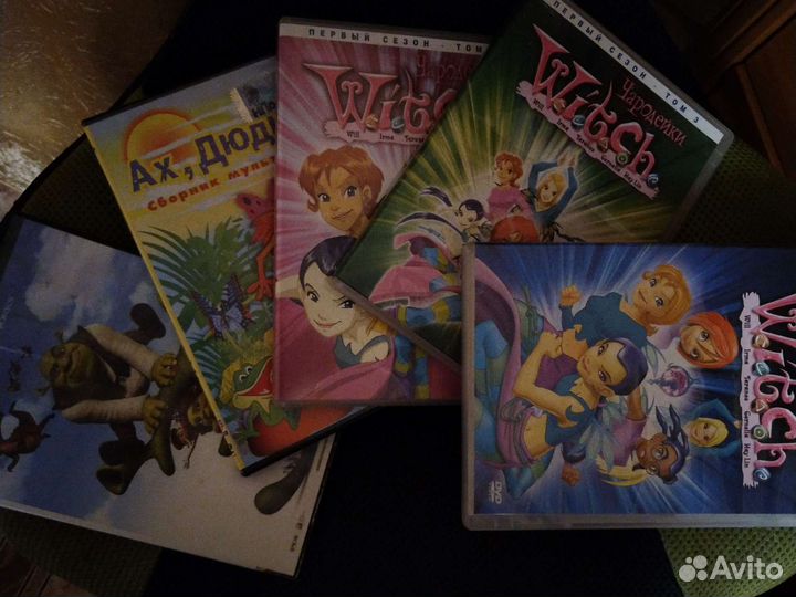 Мультфильмы в ассортименте dvd