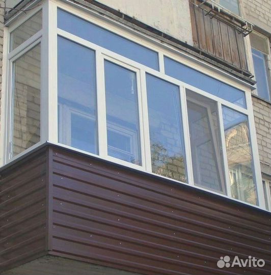 Остекление балконов