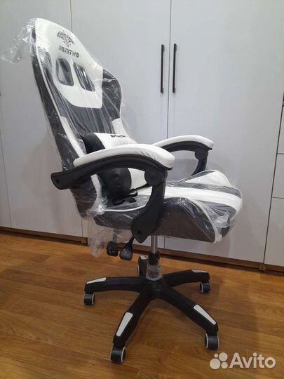 Компьютерное кресло геймерское из экокожи