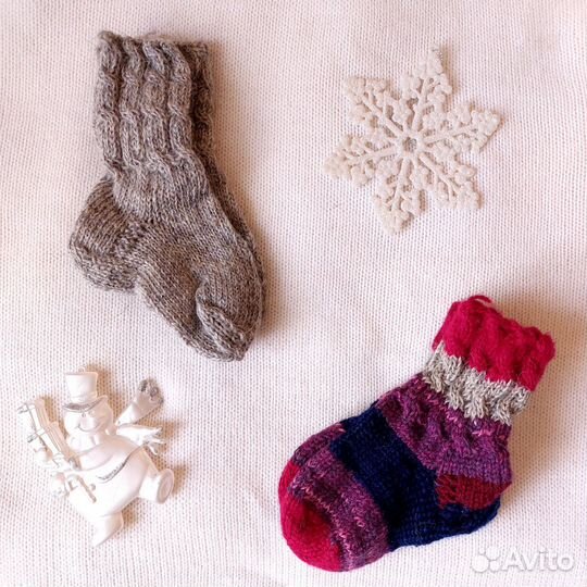 Шерстяные носки детские