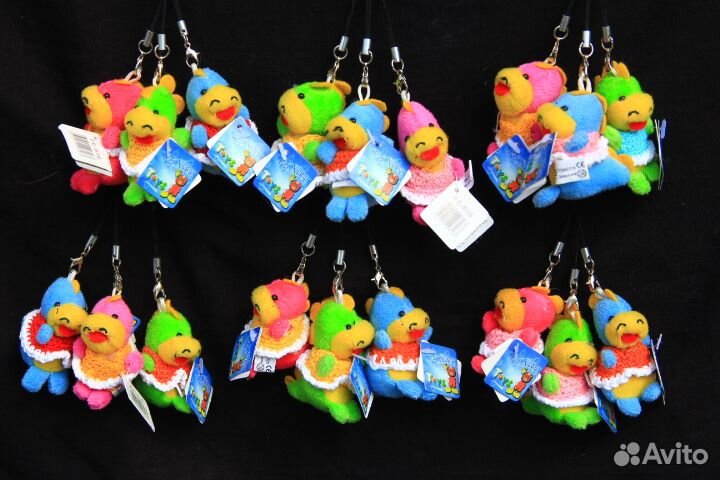 Мягкая игрушка подвеска динозаврики, дракончики