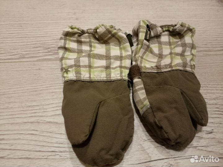 Краги варежки детские