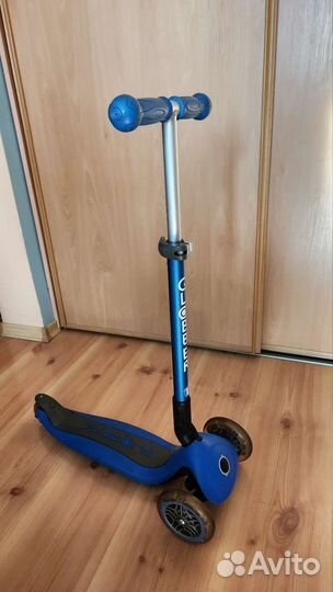 Самокат трехколесный Globber primo foldable lights