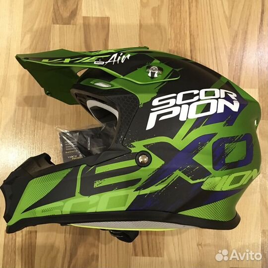 Scorpion vx-16 air шлем мотошлем кроссовый мото