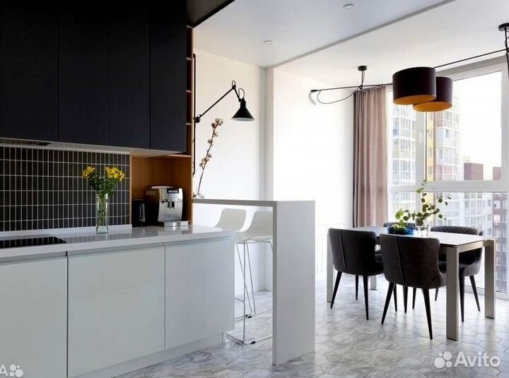 Современная кухня на заказ мдф фасады