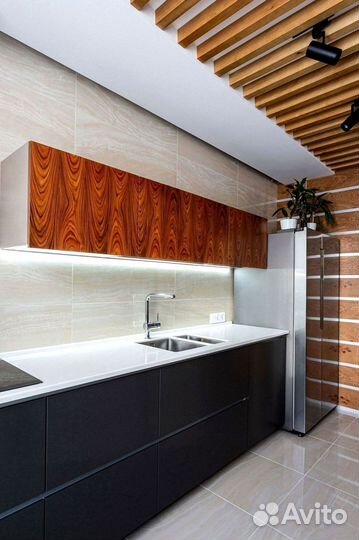 Современная кухня на заказ мдф фасады