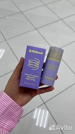 Ночной крем с ретинолом и бакучиолом By Wishtrend