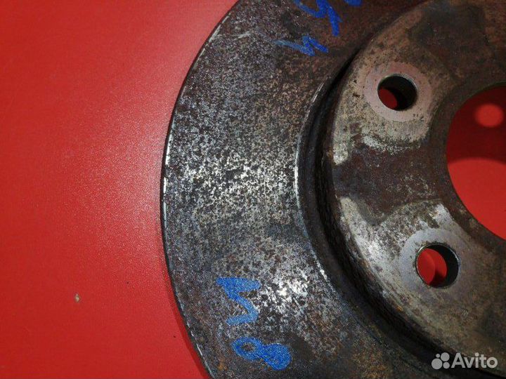 Тормозной диск передний Ford Focus CB4 qqdb 2009