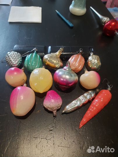 Ёлочные игрушки СССР