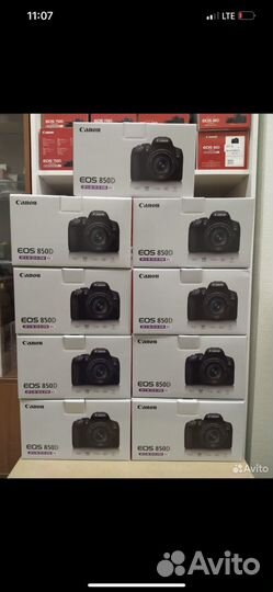 Canon 850D kit 18-55mm stm(новый)