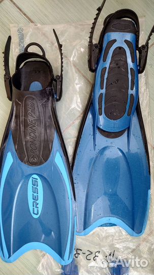 Ласты резиновые Cressi 32-35 размер