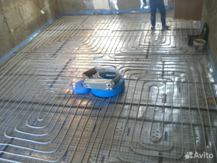 Монтаж системы отопления, водоснабжения, канализац