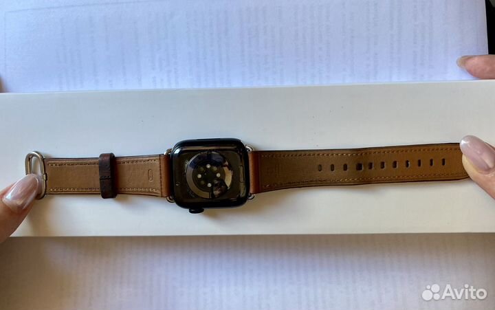 Ремешок apple watch кожа оригинал Modern Buckle