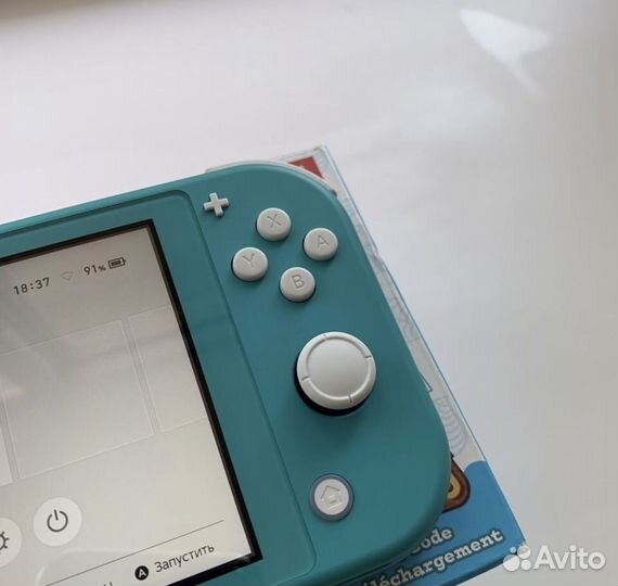 Прошитая Nintendo switch lite animal cr. 128gb