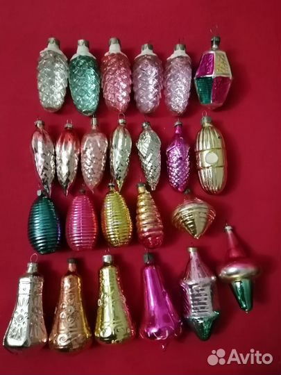 Елочные игрушки СССР