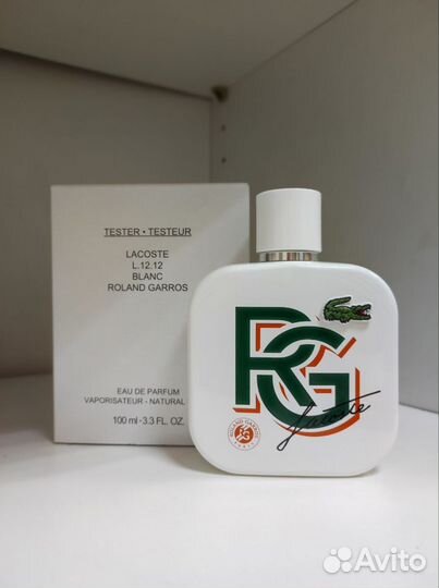 Lacoste L12. 12 blanc roland garros 100ml