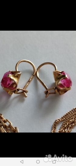 Серьги времён СССР