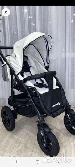 Коляска verdi sonic pro 3 в 1 эко кожа
