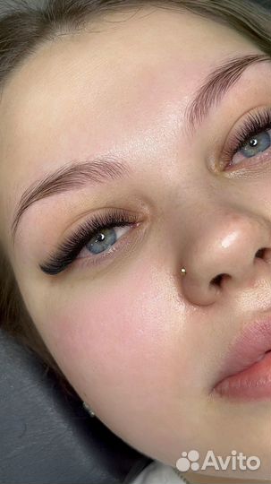 Наращивание ресниц быстро, обучение