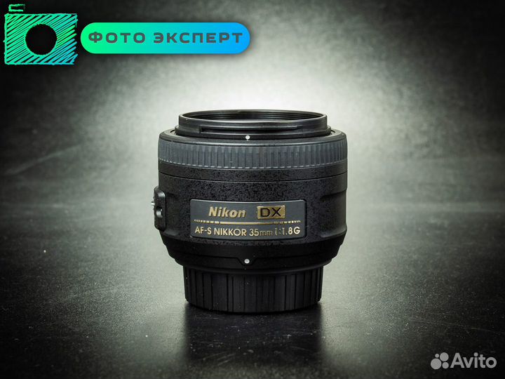 Объектив Nikon AF-S 35mm f1.8 G DX