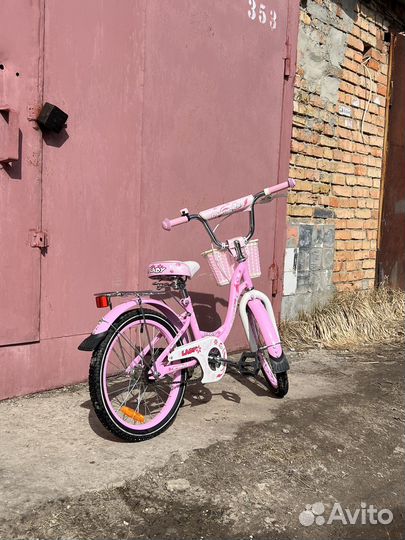 Велосипед детский 18 дюймов для девочки