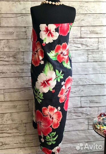 Парео/палантин/накидка пляжная