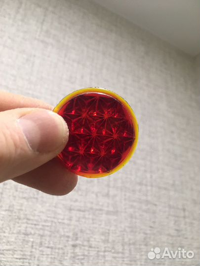 Стекло на катафот велосипеда 1930-40х