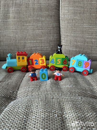 Lego дупло 2 набора + дополнительные детали