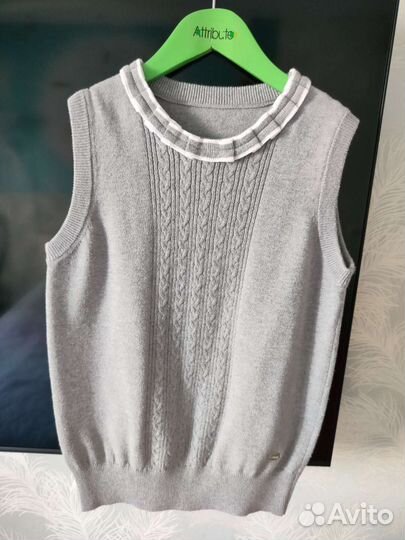 Жилетка для девочки школьная 140