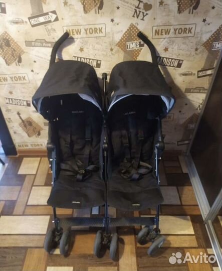 Коляска для двойни