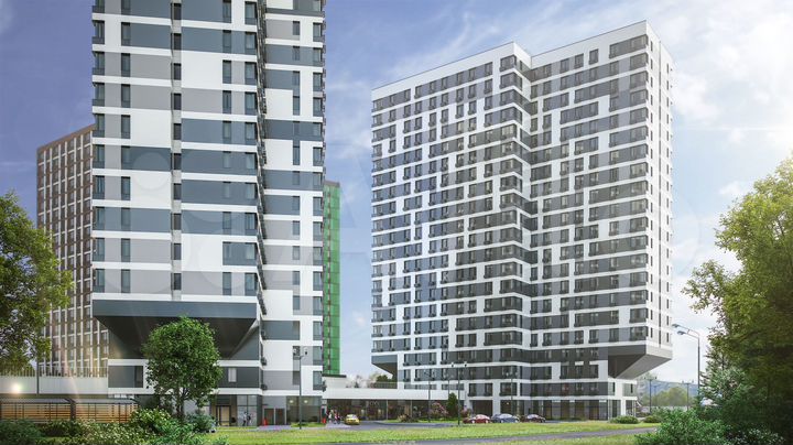 Апартаменты-студия, 20,5 м², 12/21 эт.