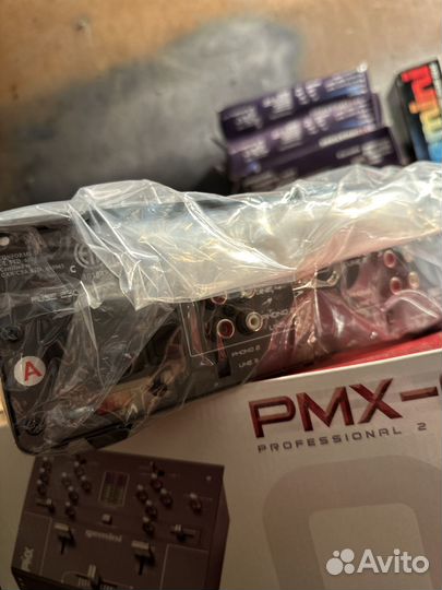 Микшерный пульт Gemini Pmx-04 2х канальный