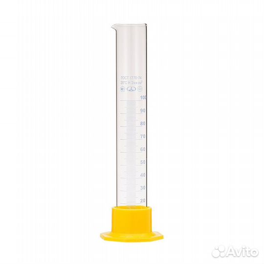 Лабораторная посуда, мерные цилиндры