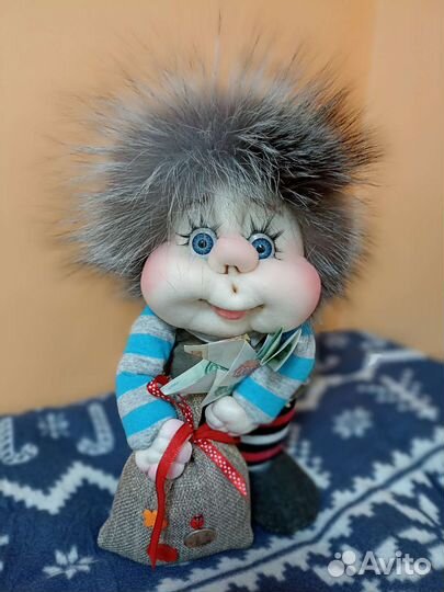 Домовенок авторская игрушка