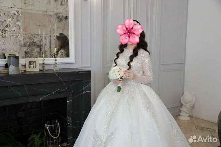 Свадебное платье пышное