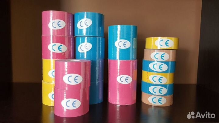 Тейп кинезиологический 5см, 7.5см