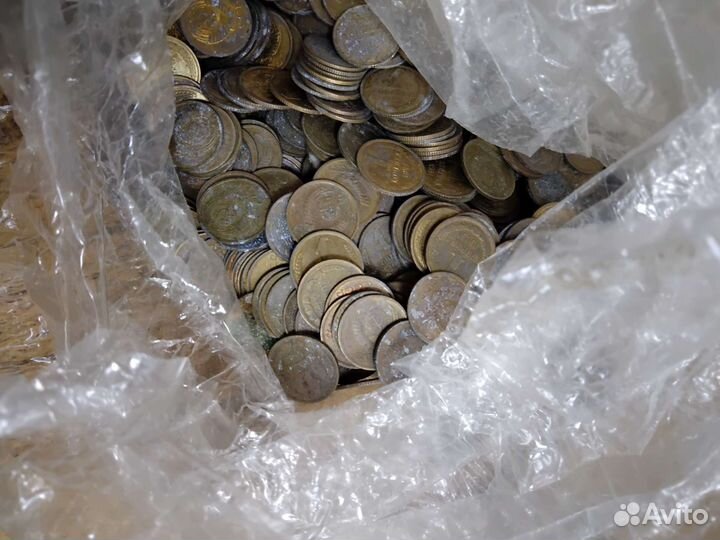 Монеты по 1 копейке СССР