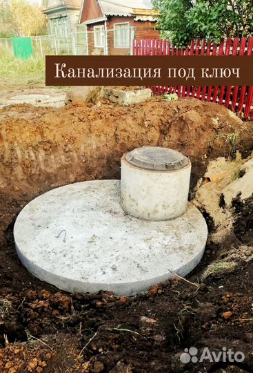 Канализация под ключ Септик Выгребная яма