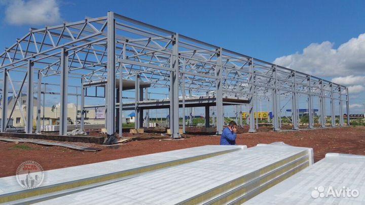 Ангары для зернохранилища