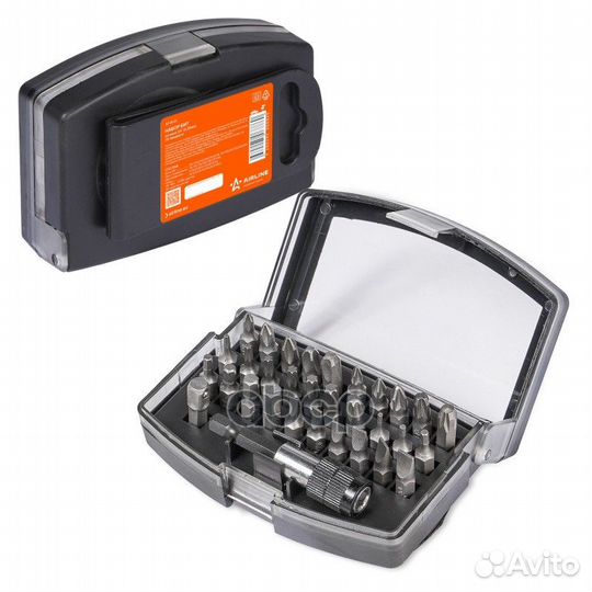 Набор бит вставок 1/4 (6.35мм) 32 предмета AT-B