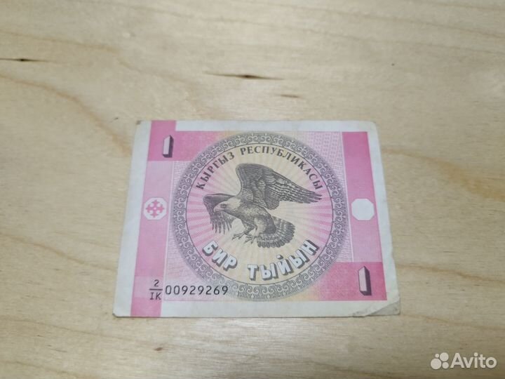 Купюра Киргизии