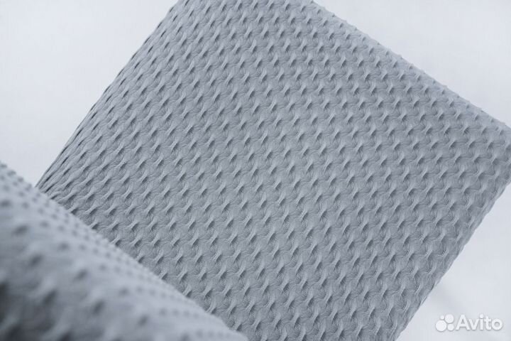 Чехлы на стулья со спинкой набор 2 шт, цвет Серый