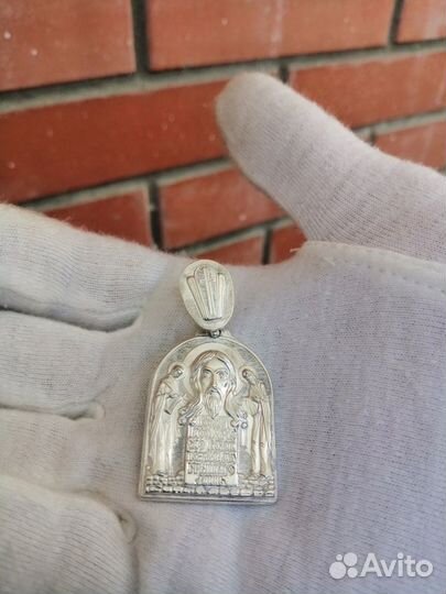 Серебряная икона