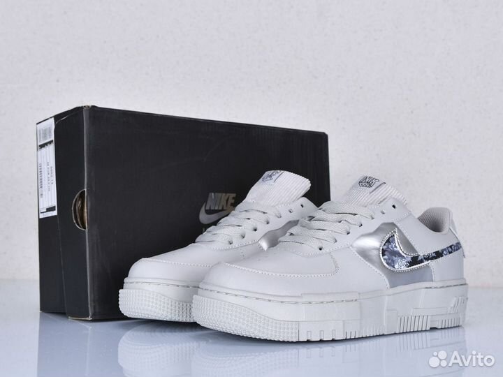 Кроссовки Nike Air Force 1 кожа натуральная